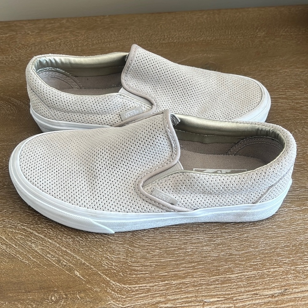 Vans suede nude, 5.5